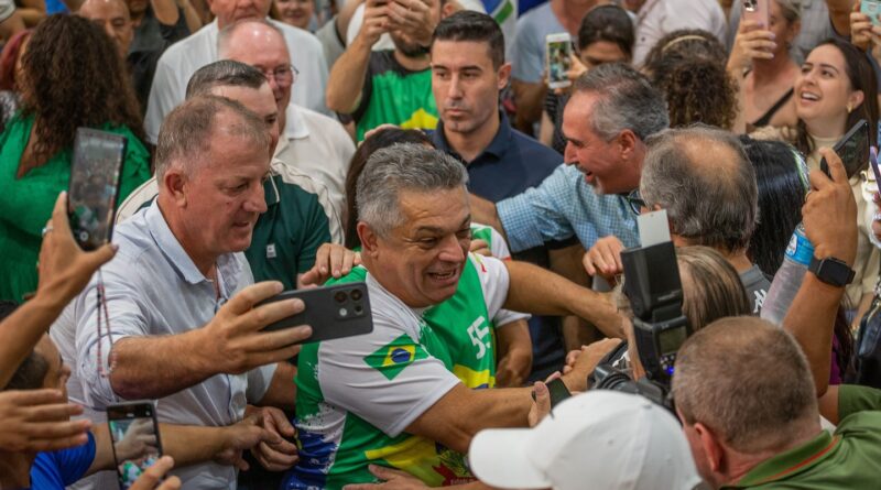 João Rodrigues oficializa pré-candidatura ao Governo de Santa Catarina em evento em Chapecó
