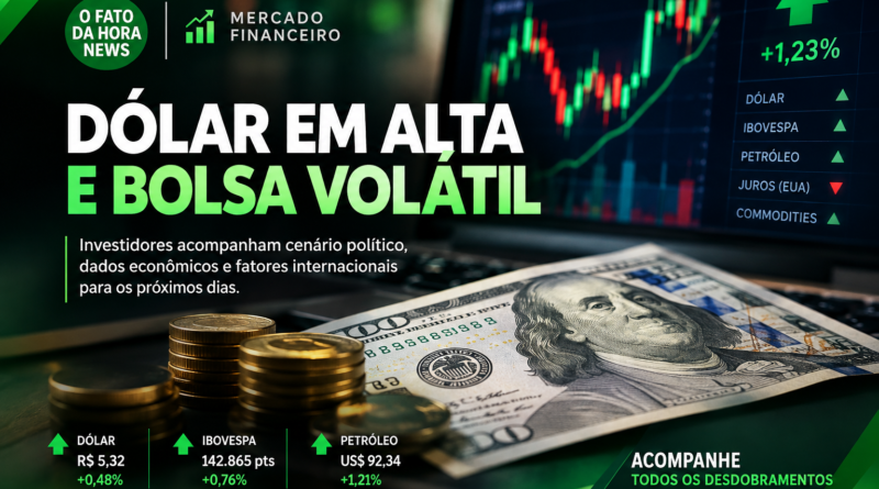 Mercado financeiro acompanha STF enquanto dólar opera em alta Mercado financeiro acompanha STF enquanto dólar opera em alta